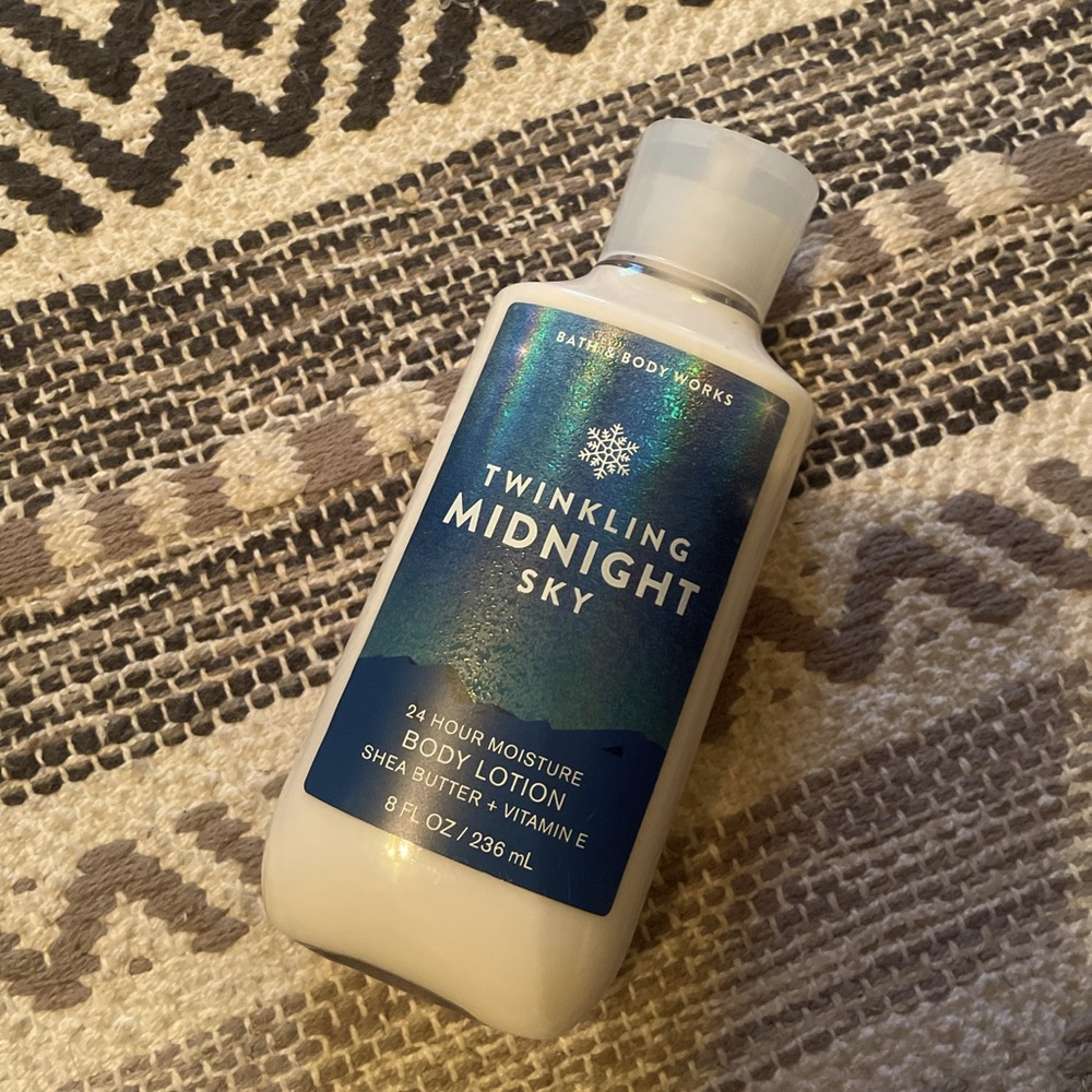 Bath and Body Works Body Lotion Twinkling Midnight Sky